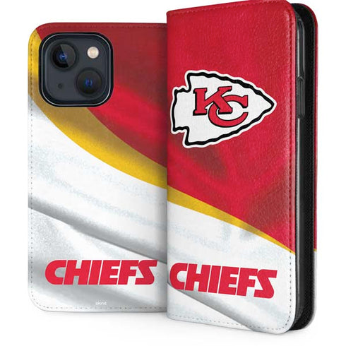 NFL Kansas City Chiefs iPhone 14 Plus Folio Case